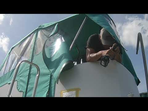 VLOG 72, Narrowboat Fit Out -  Titan Boat Canopies fit our Pram Cover