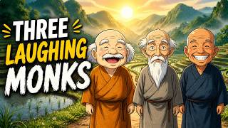 NEW Three Laughing Monks Story - zen motivation