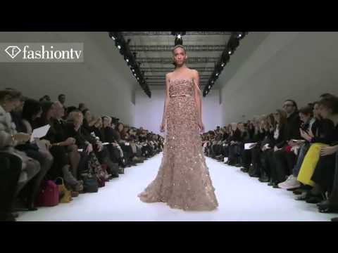 Elie Saab Spring 2012 Show at Paris Couture Fashion Week ft Toni Garrn and Anja Rubik
