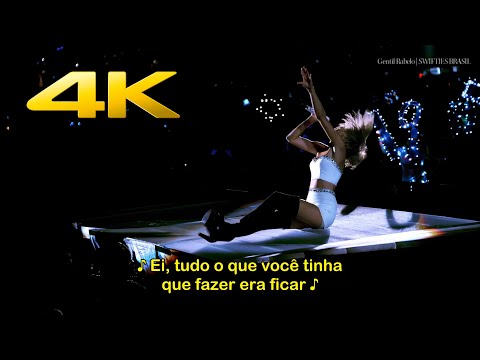 Taylor Swift - All You Had To Do Was Stay Legendado 4K (Live 1989 World Tour)