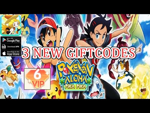 PAPP Monster Aloha & 3 New Giftcodes May - Pokemon Free VIP6 Android iOS