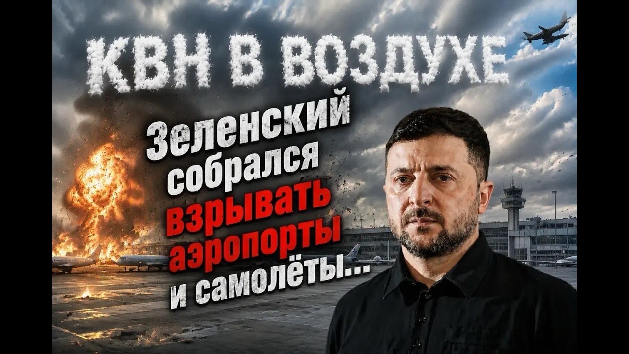 КВН в воздухе. Зеленский собрался...
