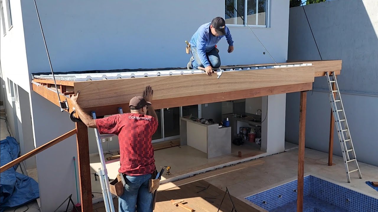 O MELHOR PERGOLADO SUSPENSO JÁ CONSTRUÍDO POR NOSSAS MÃOS...