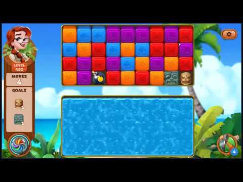 Lost Island Blast Adventure Level 493 - NO BOOSTERS 🏝️ | SKILLGAMING ✔️