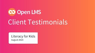 Literacy For Kids Testimonial with Tanya Grambower