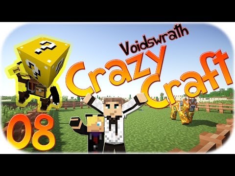 MINECRAFT - CRAZY CRAFT #08 - ( GLÜCKSMOMENTE MIT BLÖCKEN ) [Deutsch] -HD-