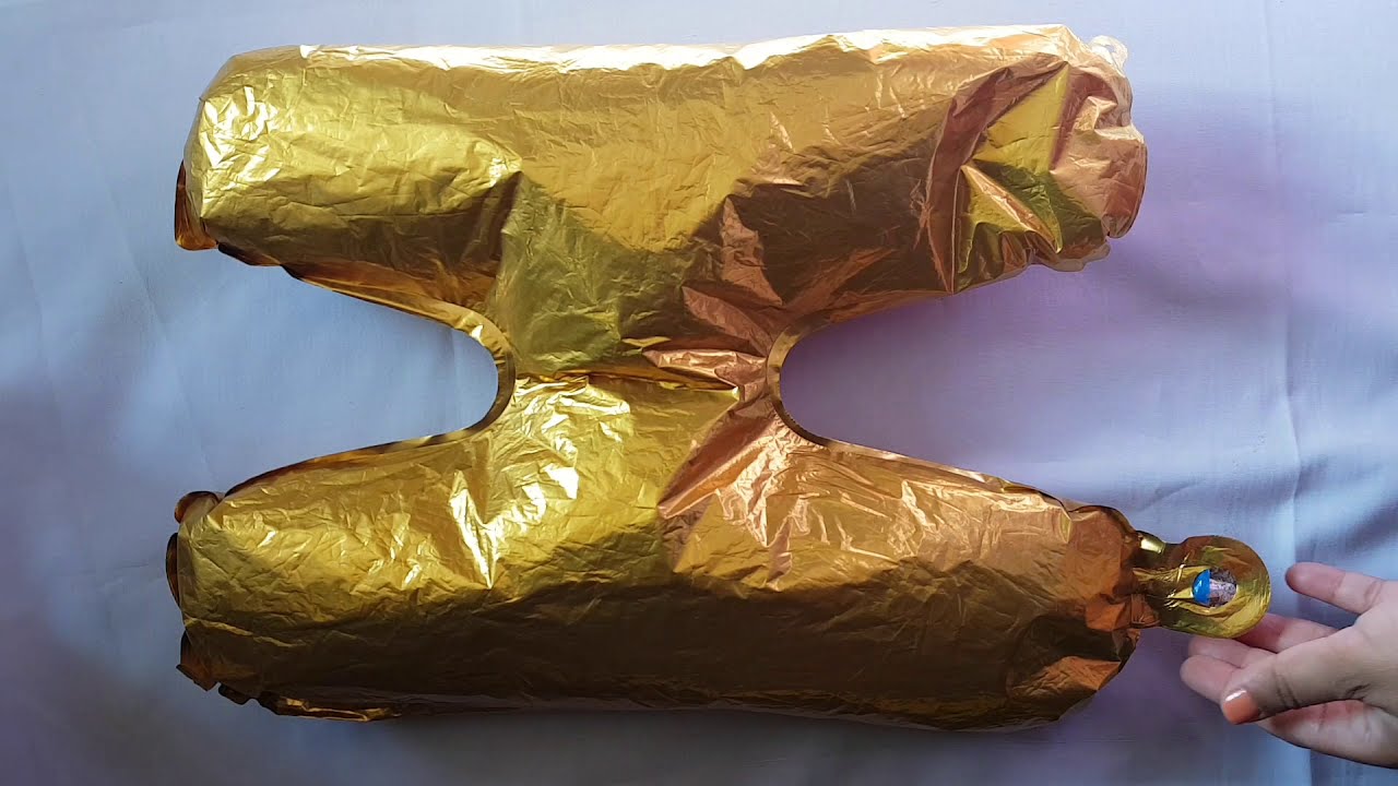 DIY : How to repair leaking foil balloon