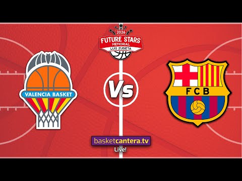 #Directo U14M VALENCIA BASKET vs FC BARCELONA.- Torneo Infantil masc. Future Stars 2026