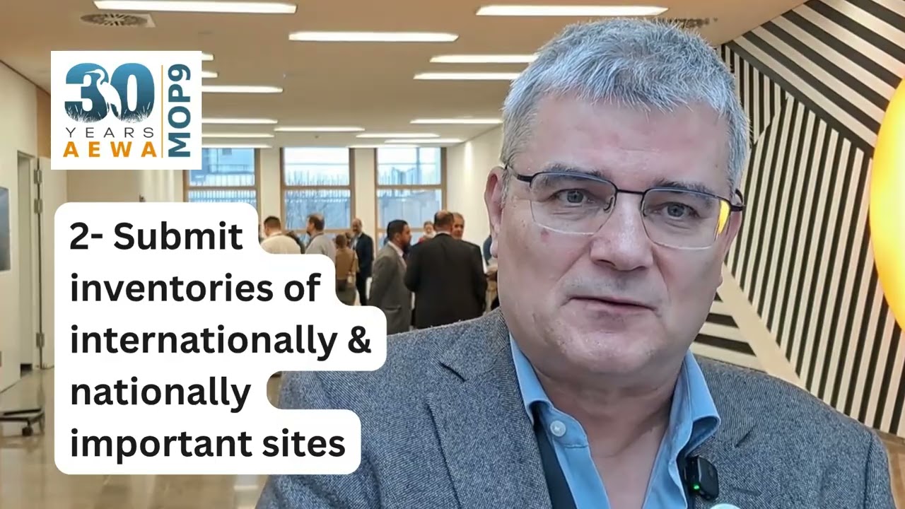 Interview with Mr. Szabolcs Nagy, lead author of the AEWA Conservation Status Report (CSR9)