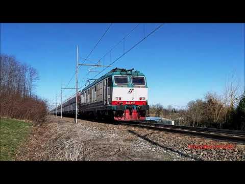 LE MIE FOTO AI TRENI SULLA LINEA CUNEO ROBILANTE - GIOV. 12 - 3 - 2020.