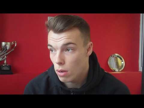 Salford City v Harriers 07/01/17: Sam Austin pre-match