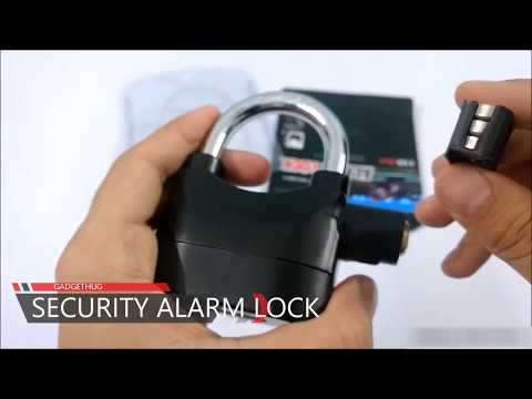 Alarm Siren Lock