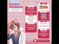 (Freechat) Just only weekly schedule