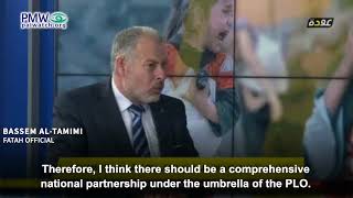 Bassem Al-Tamimi saying Hamas should become part of PLO