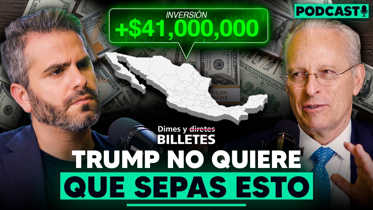 ¿Por qué México es clave para EE.UU.? | Ft. José Medina Mora | Dimes y Billetes #449