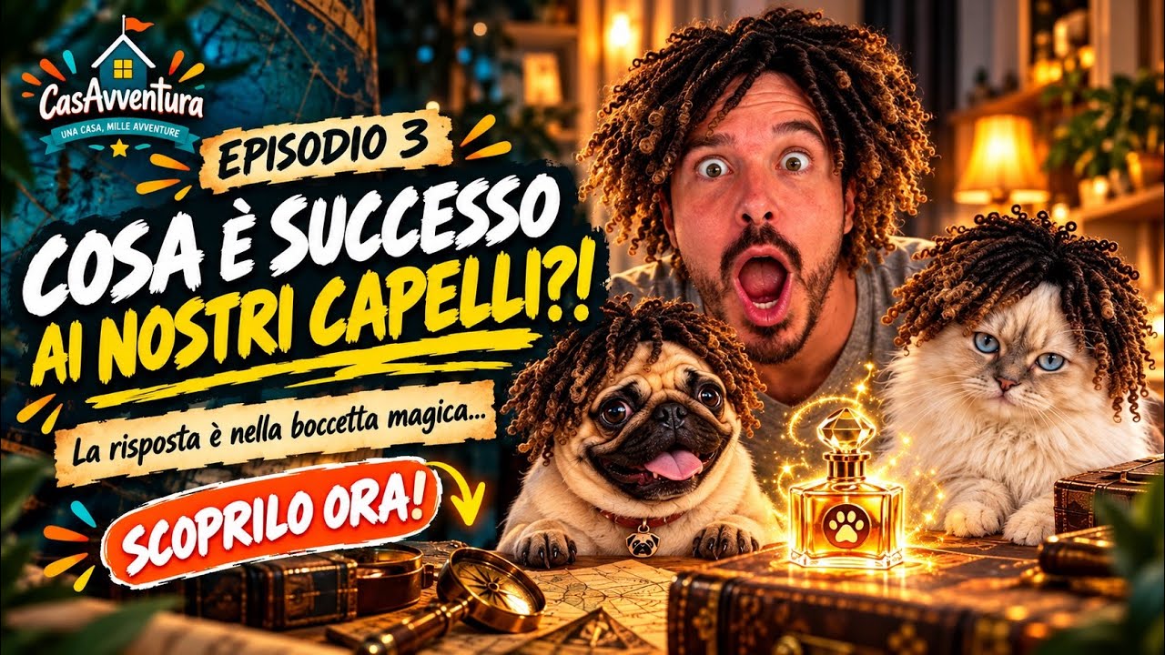 Copertina della Missione 003: cosa è successo ai nostri capelli