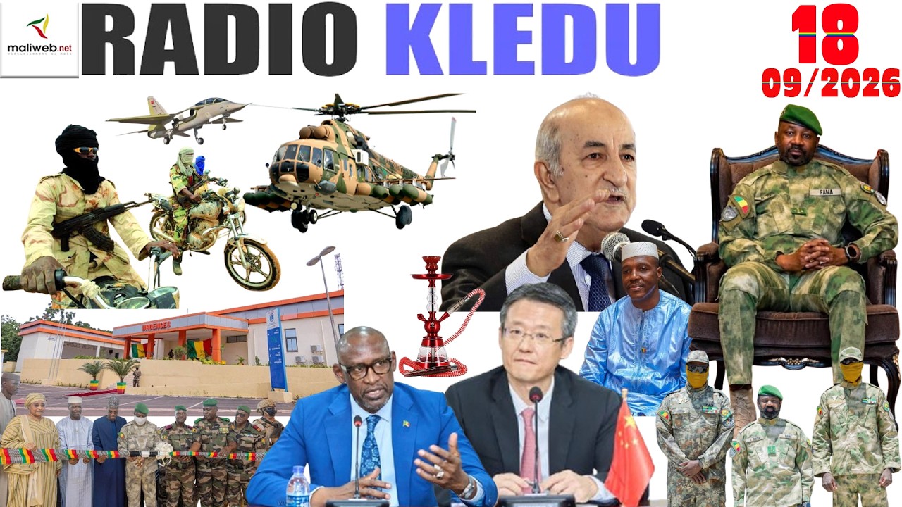La Revue de Presse de la RADIO KLEDU du 18 Septembre 2026