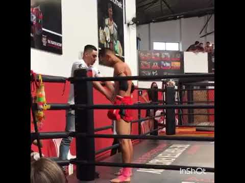 Patrick Arcanjo 4 Luta do Born Muaythai