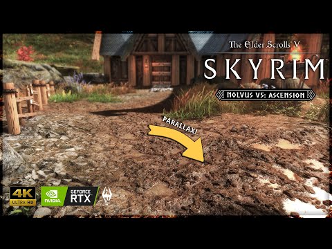SKYRIM PARALLAX IS INSANE! +1800 NEXT-GEN MODLIST