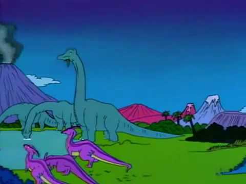 Dinosaurios no sólo en los zoos | Los Simpson