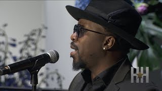 Anthony Hamilton Performs At Nipsey Hussle&#39;s Memorial Service