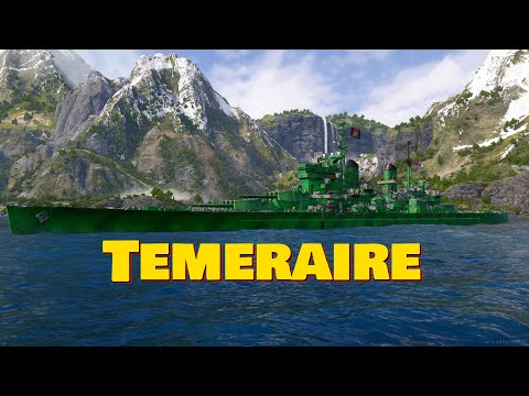 Meet The Temeraire! Tier 8 British Battleship (World of Warships Legends)