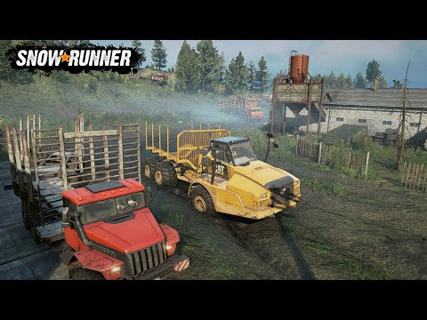 Logging and more at the Drowned Lands, Taymyr - SNOWRUNNER (2020) - #24