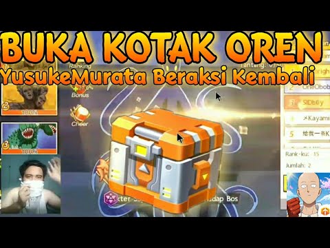 OPEN CRATE BOX ORANGE CHALLENGE BOS OPM , BUKA KOTAK GEAR ORANGE - One Punch Man The Strongest Man