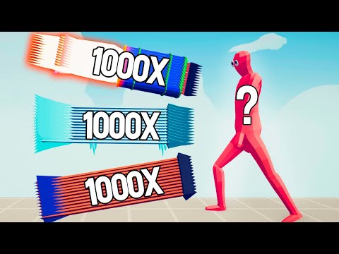 RANDOM UNIT vs 1000x OVERPOWERED UNTIS | TABS Totally Accurate Battle Simulator