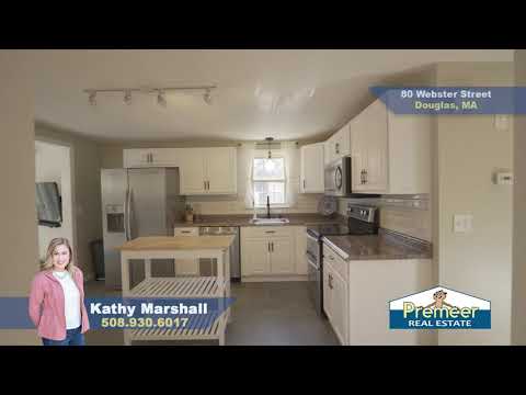 80 WEBSTER ST, DOUGLAS, MA   Classic New England 3 Bed Cape Situated on 2+ Acres