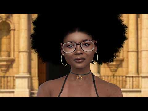 sims 4 realistic style download black girls female Yolaida Torres by Bonita100 Cas Video Preview
