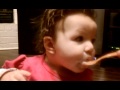 Addie Eating Rice