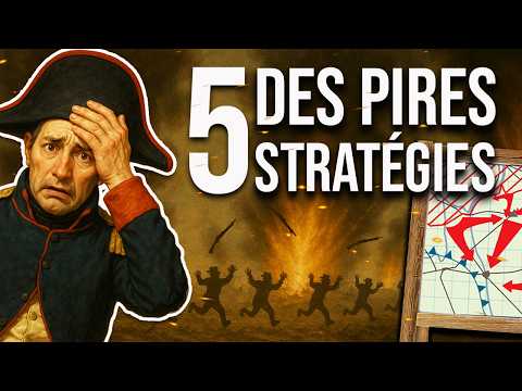 Les 5 PIRES Stratégies Militaires de l'Histoire !