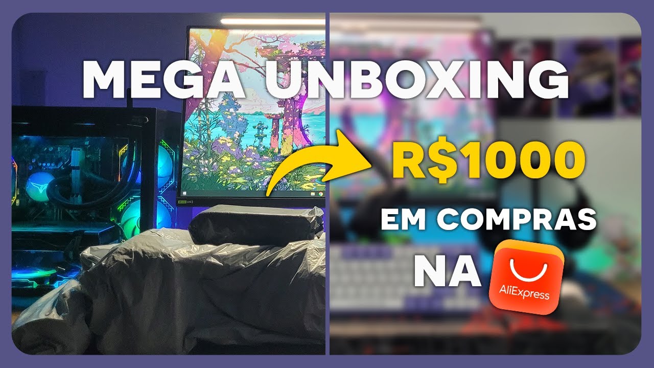 MEGA UNBOXING de Produtos da ALIEXPRESS - SÓ ITEM BOM e BARATO