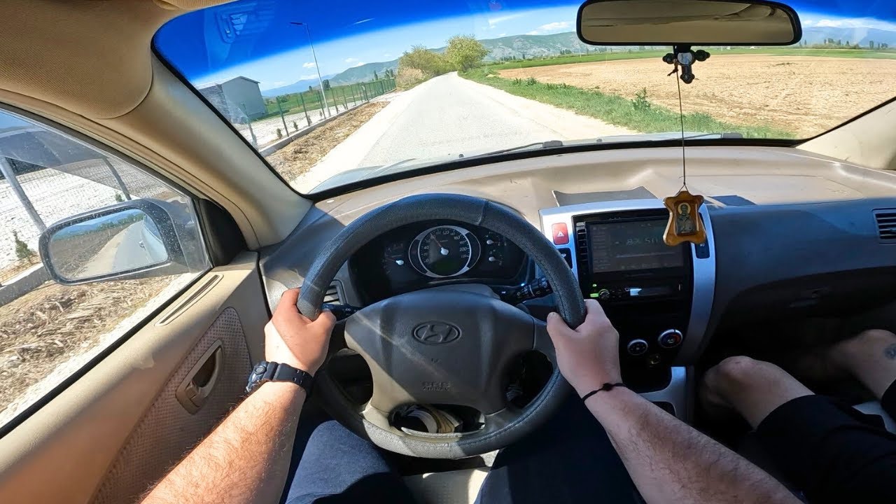 Hyundai Tucson 2.0 CRDi 2006 [113HP] - POV Test Drive