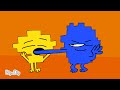 Nicktoons Um Pixels Blue Yellow Remake