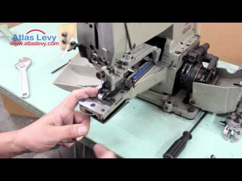 How to sew shank buttons in button sew machine - regular to ...