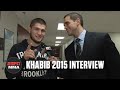 Khabib Nurmagomedov 2015 interview: Calls for title shot vs. RDA | ESPN MMA Rewind