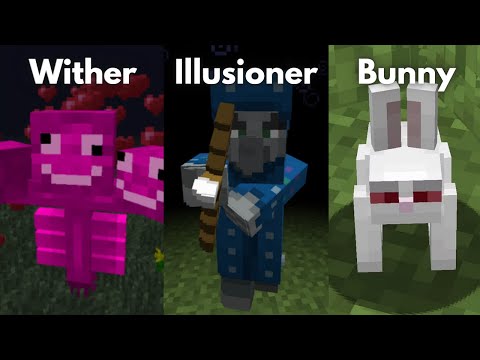 How To Spawn All of Minecraft's Secret Mobs (Java and Bedrock)