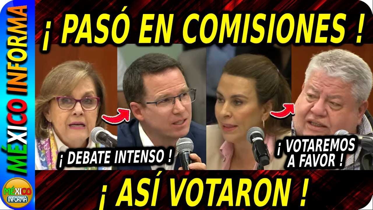 PASÓ EN COMISIONES. MIRA COMO VOTARON LOS PRIANISTAS ¿POR FIN SE PUSIERON DE ACUERDO?