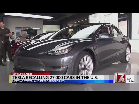Tesla brands recalled due to defrost issues