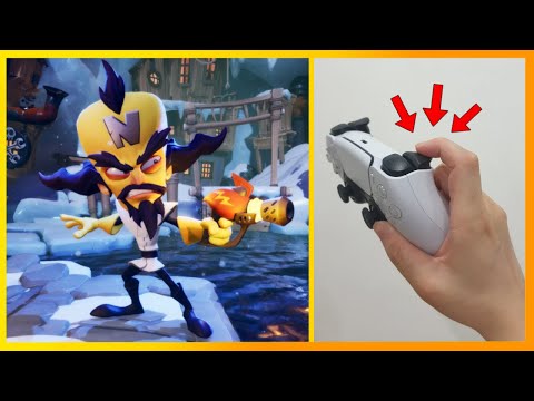 NEW Adaptive Trigger Function Showcase (Crash Bandicoot 4 PS5)