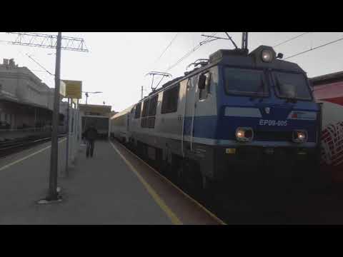 Wjazd EP09-005 jako IC 73105 Mehoffer z Zielonej/Jeleniej G. na st. końcową Przemyśl Gł., 28.02.2022