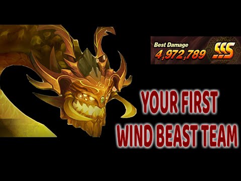 [Day 40] Your First Wind Beast Team - F2P | SW