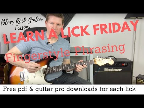 Learn a Lick Friday - Fingerstyle Phrasing