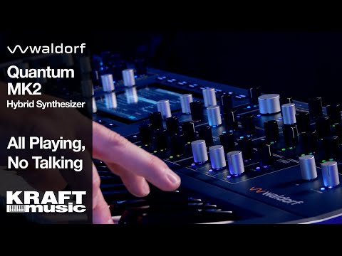 Waldorf Quantum MK2 Hybrid Synthesizer - All Playing, No Talking