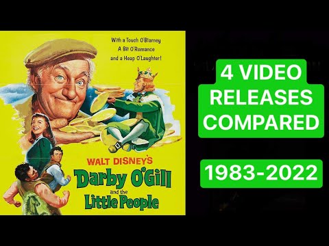 Thumbnail of the video: Darby O’Gill and the Little People (1959) 4 Video Releases Comparison