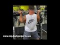65kg (143 pounds) Biceps Barbell Curls