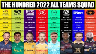 The Hundred Cricket League 2022 All Teams Confirmed Squad | The Hundred League 2022 All Team Squad |