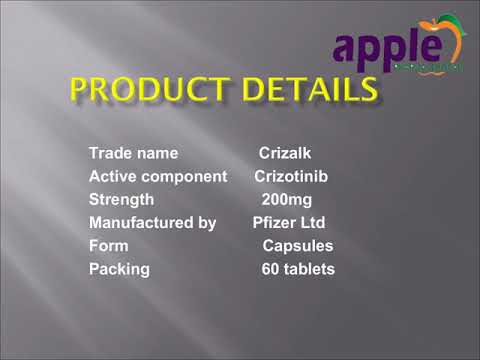 Crizalk 200mg Crizotinib (200mg) Capsule